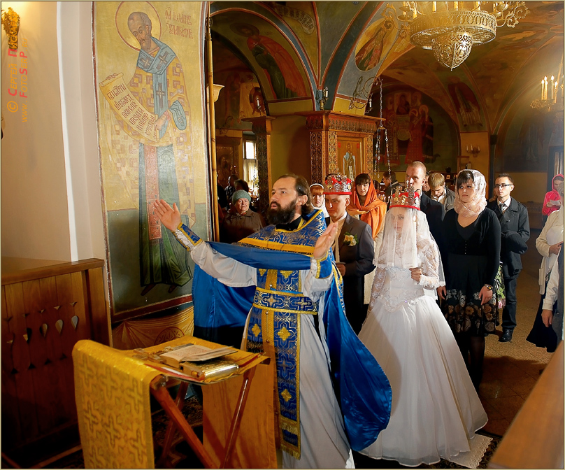 Храм Живоначальной Троицы в Останкино венчание